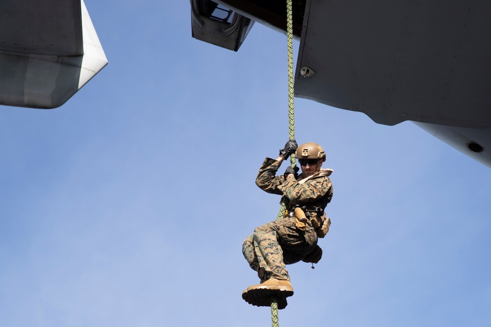 Marine Fast Roping