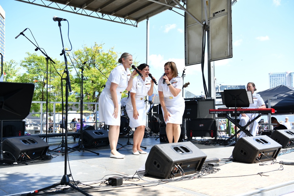 Sea Chanters Performance at Maryland Fleet Week &amp; Flyover 2022