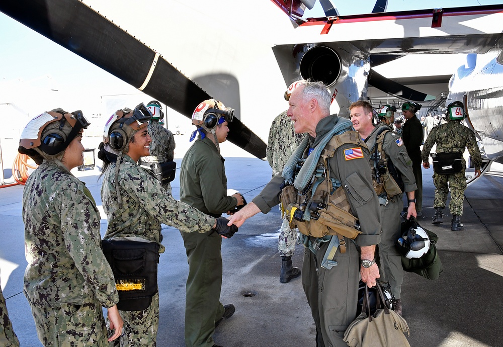 Navy &quot;Air Boss&quot; takes flight at Point Mugu