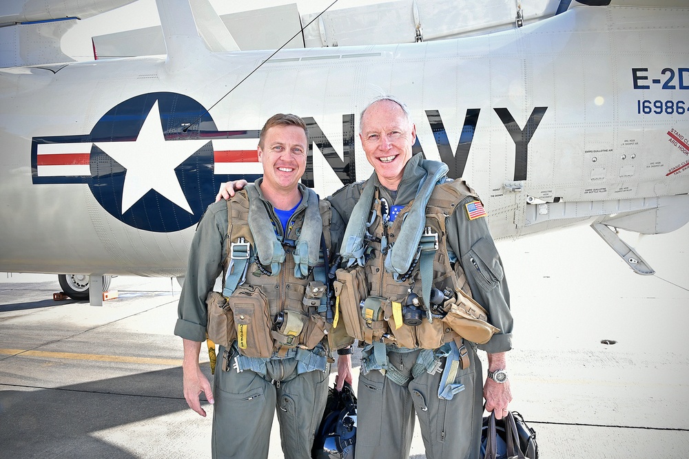 Navy &quot;Air Boss&quot; takes flight at Point Mugu