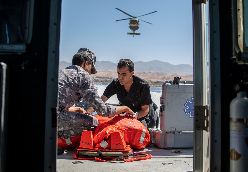 Eager Lion 22 Search and Rescue Exercise