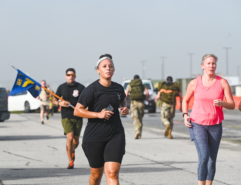 165th Airlift Wing members host 5K to honor those lost on September 11, 2001
