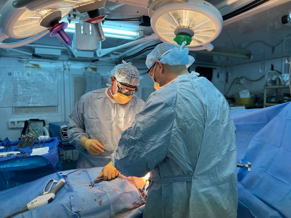 Task Force MED 374 performs surgeries in United States Army Central Commands area of responsibility