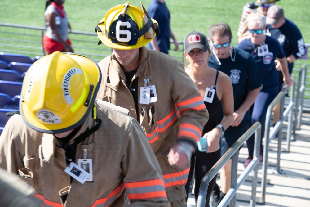 Baltimore firefighters and locals honor first responders of 9/11