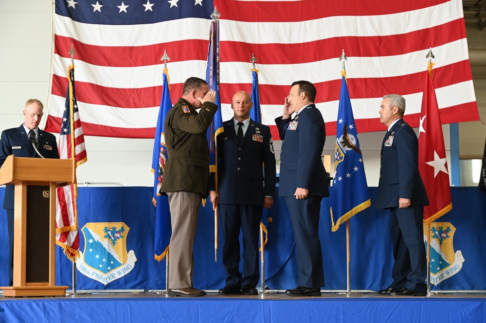 148th Fighter Wing Change of Command Ceremony