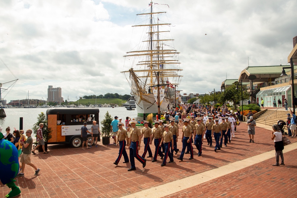 Maryland Fleet Week &amp; Flyover Baltimore 22 - Parade