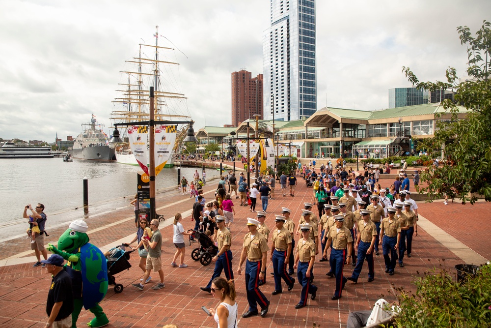 Maryland Fleet Week &amp; Flyover Baltimore 22 - Parade