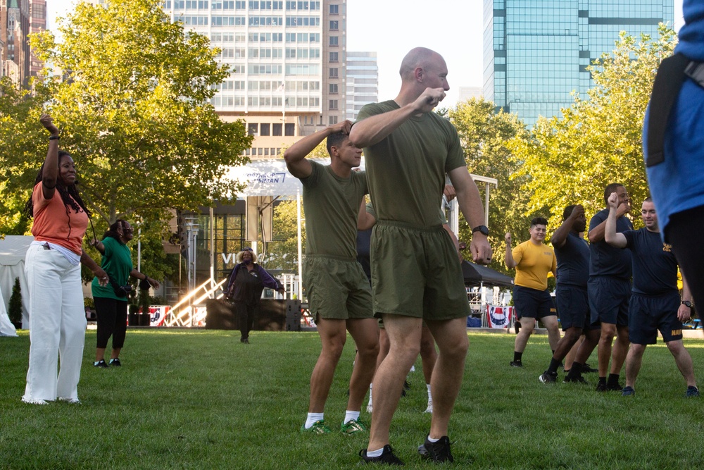 Dvids images line dancing into fleet week baltimore 22 image 3 of 3 