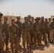 U.S. and Jordanian soldiers conduct after action review during Exercise Eager Lion