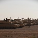 U.S. Army M1 Abrams tanks from the 1st Combined Arms Battalion, 163rd Cavalry Regiment prepare to conduct movement operations during Exercise Eager Lion in Jordan, Sept. 6, 2022