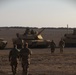 U.S. Army M1 Abrams tanks from the 1st Combined Arms Battalion, 163rd Cavalry Regiment prepare to conduct movement operations during Exercise Eager Lion in Jordan, Sept. 6, 2022