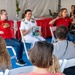 Rear Adm. Lacore Reads to Children at Maryland Fleet Week and Flyover