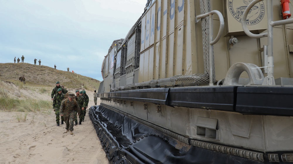 Swedish Soldiers Visit USS Arlington