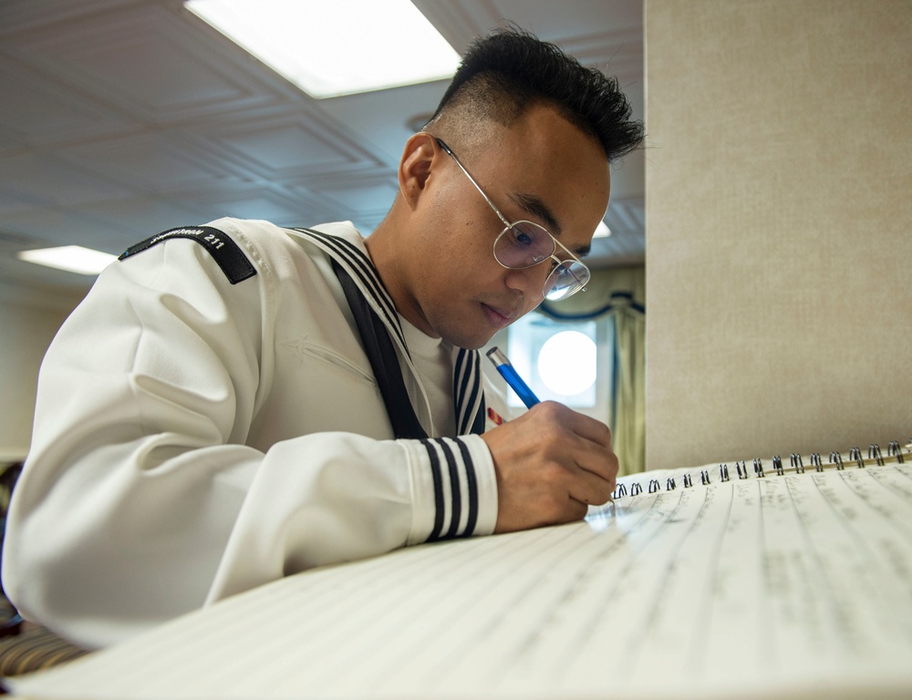 The Harry S. Truman Carrier Strike Group is operating in the Atlantic Ocean in support of naval operations to maintain maritime stability and security in order to ensure access, deter aggression and defend U.S., allied and partner interest.