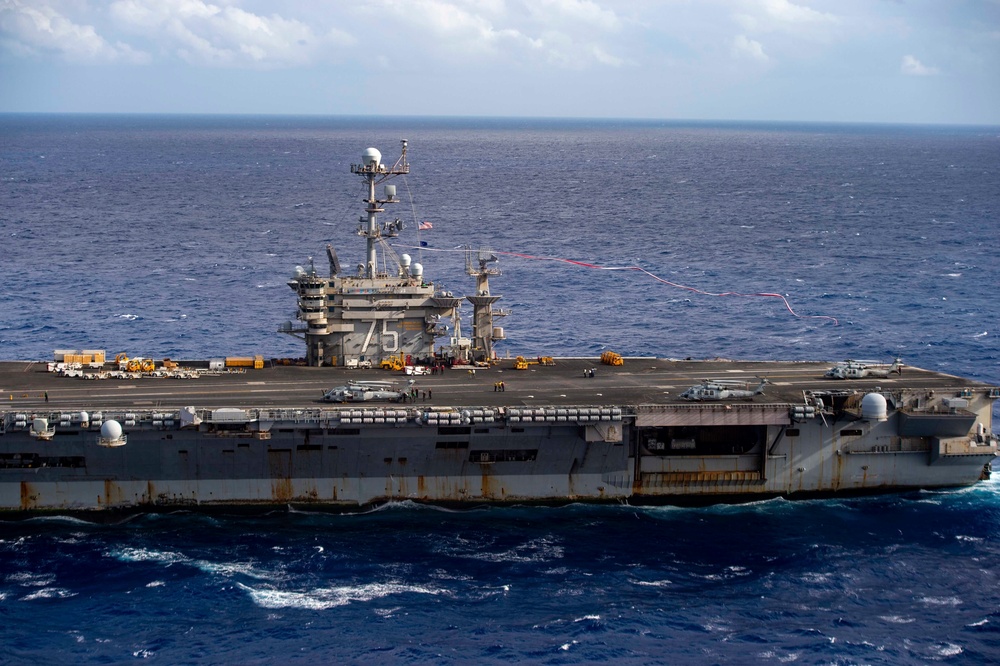 The Harry S. Truman Carrier Strike Group is operating in the Atlantic Ocean in support of naval operations to maintain maritime stability and security in order to ensure access, deter aggression and defend U.S., allied and partner interest.