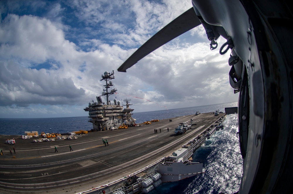 The Harry S. Truman Carrier Strike Group is operating in the Atlantic Ocean in support of naval operations to maintain maritime stability and security in order to ensure access, deter aggression and defend U.S., allied and partner interest.