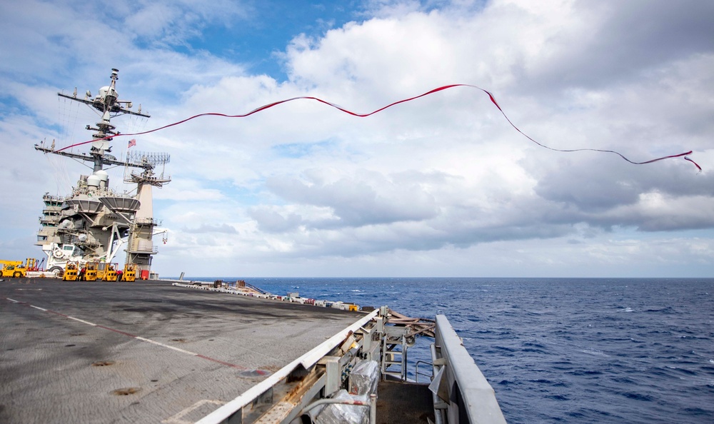 The Harry S. Truman Carrier Strike Group is operating in the Atlantic Ocean in support of naval operations to maintain maritime stability and security in order to ensure access, deter aggression and defend U.S., allied and partner interest.