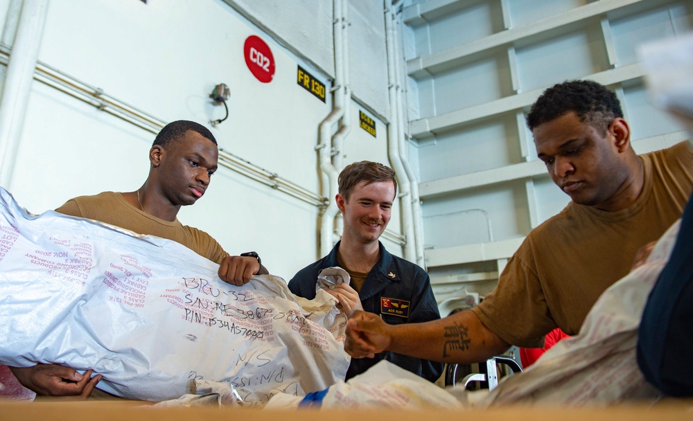 The Harry S. Truman Carrier Strike Group is operating in the Atlantic Ocean in support of naval operations to maintain maritime stability and security in order to ensure access, deter aggression and defend U.S., allied and partner interest.