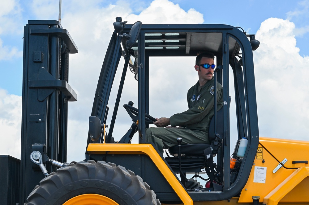 C-130’s land in Baucau with medical supplies for Pacific Angel 22-4