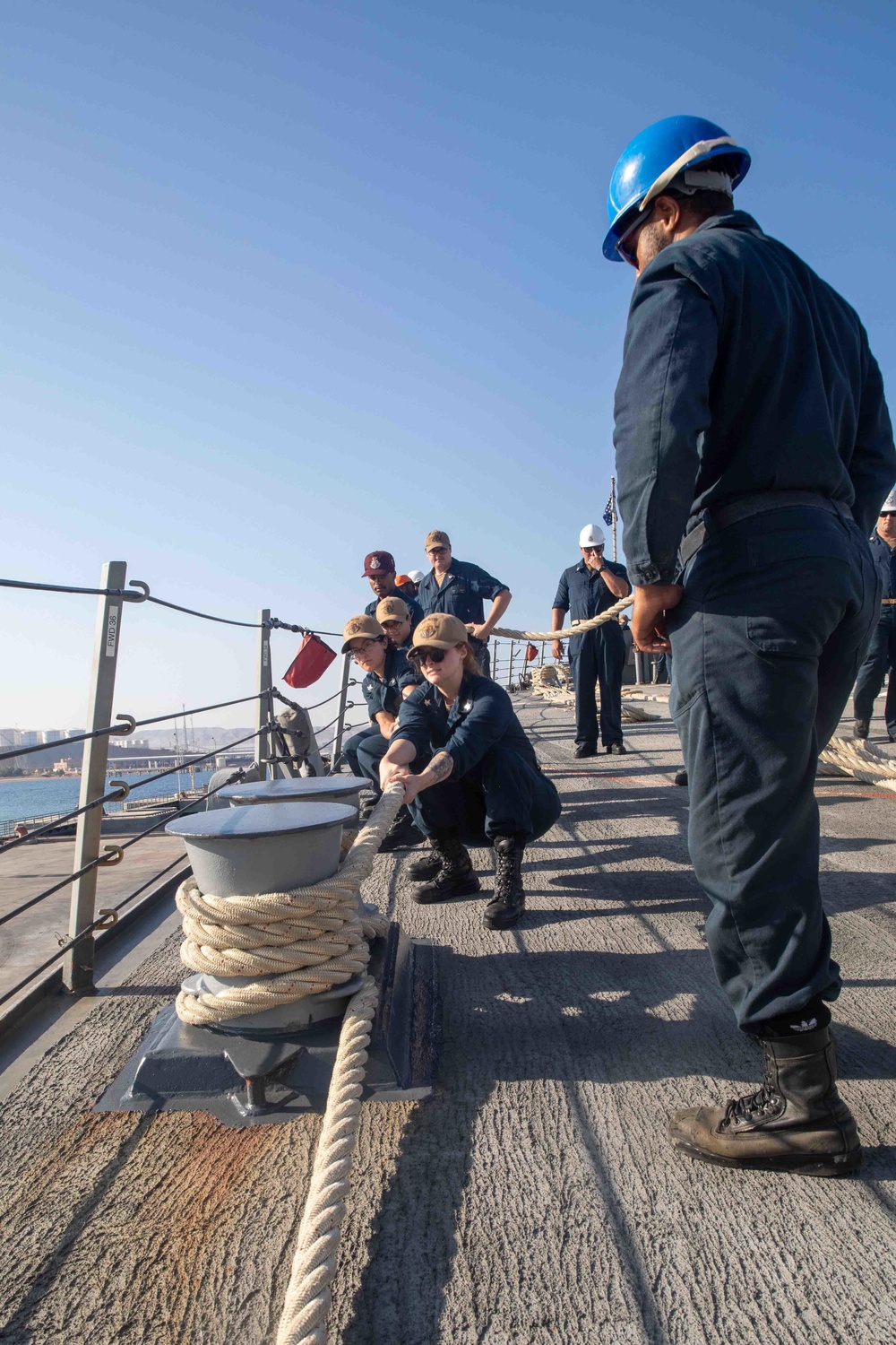 USS Nitze (DDG 94) Port of Aqaba, Jordan