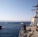 USS Nitze (DDG 94) departs the Port of Aqaba, Jordan