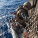 USS Nitze (DDG 94) departs the Port of Aqaba, Jordan