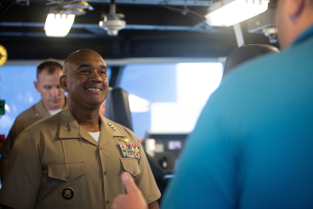 Visiting the USNS Newport