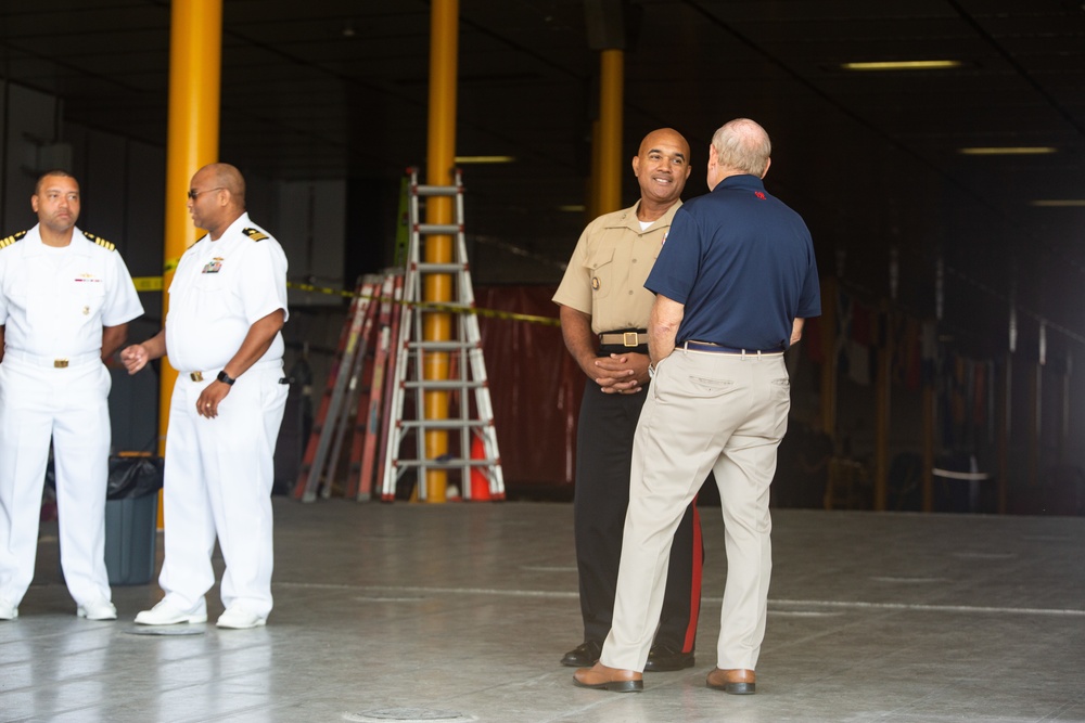 Visiting the USNS Newport