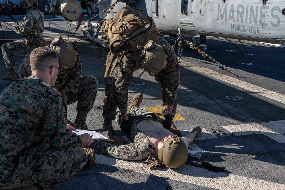 Static CASREP Exercise with the 31st MEU aboard USS New Orleans September 5, 2022