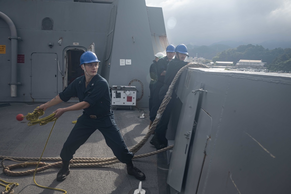 USS New Orleans Pulls into Maizuru Japan September 7, 2022