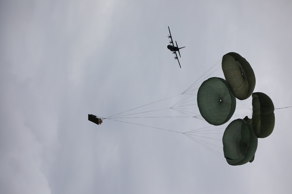 173rd Airborne Brigade conducts heavy drop during Saber Junction