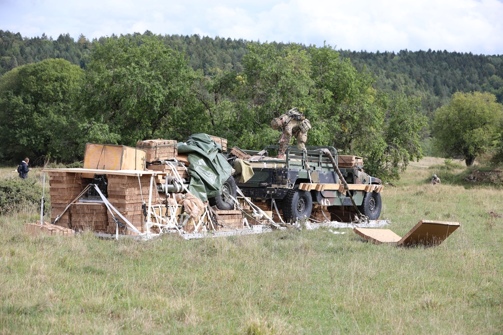 173rd Airborne Brigade conducts heavy drop during Saber Junction