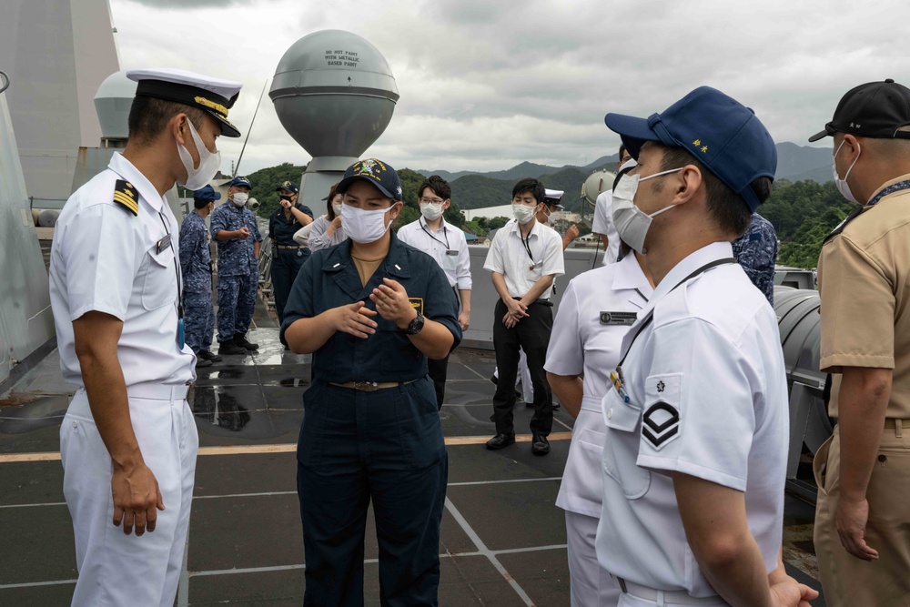 Ship Tours aboard USS New Orleans September 8, 2022