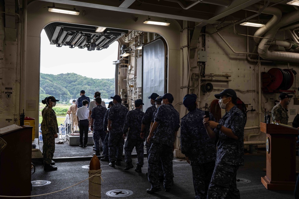 Ship Tours aboard USS New Orleans September 8, 2022