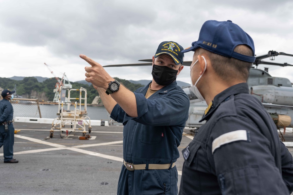 Ship Tours aboard USS New Orleans September 8, 2022