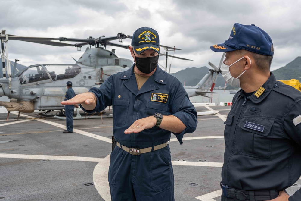 Ship Tours aboard USS New Orleans September 8, 2022