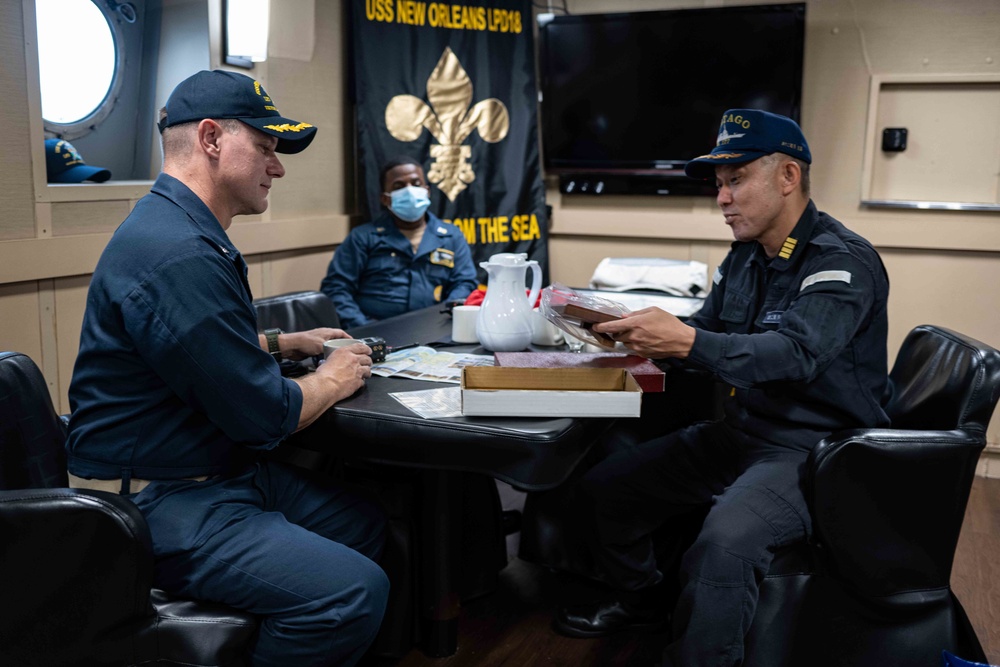 Ship Tours aboard USS New Orleans September 8, 2022