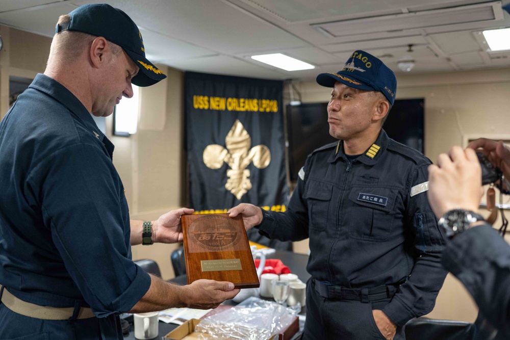 Ship Tours aboard USS New Orleans September 8, 2022