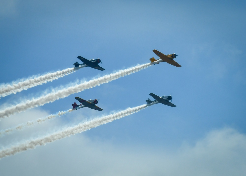 T-6s on Display During Fleet Week Baltimore