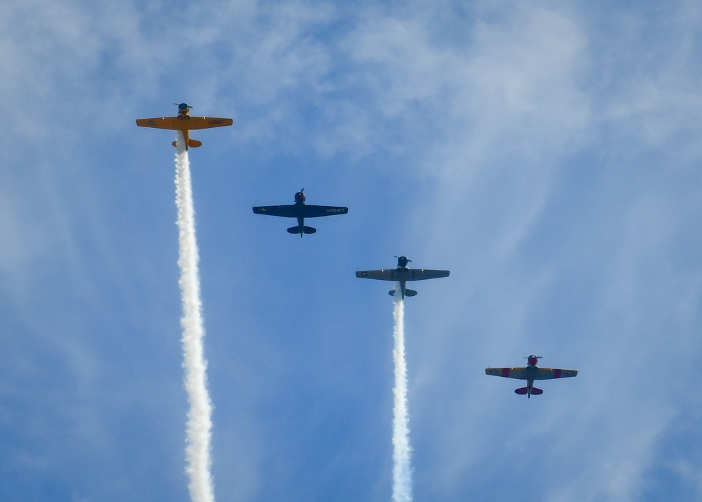 T-6s on Display During Fleet Week Baltimore