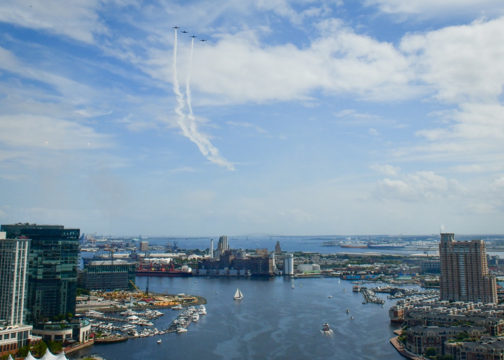 T-6s on Display During Fleet Week Baltimore