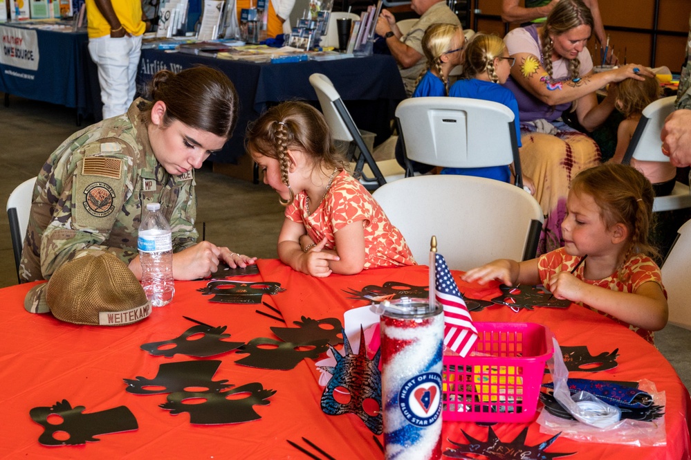 Airmen celebrate Family Day at 182nd Airlift Wing