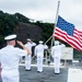 USS Ronald Reagan (CVN 76) Conducts Morning Colors