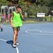 U.S. Service members play basketball at Latrobe Park in Baltimore during Maryland Fleet Week
