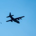 Airdrop during Family Day at 182nd Airlift Wing