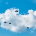 Airdrop during Family Day at 182nd Airlift Wing