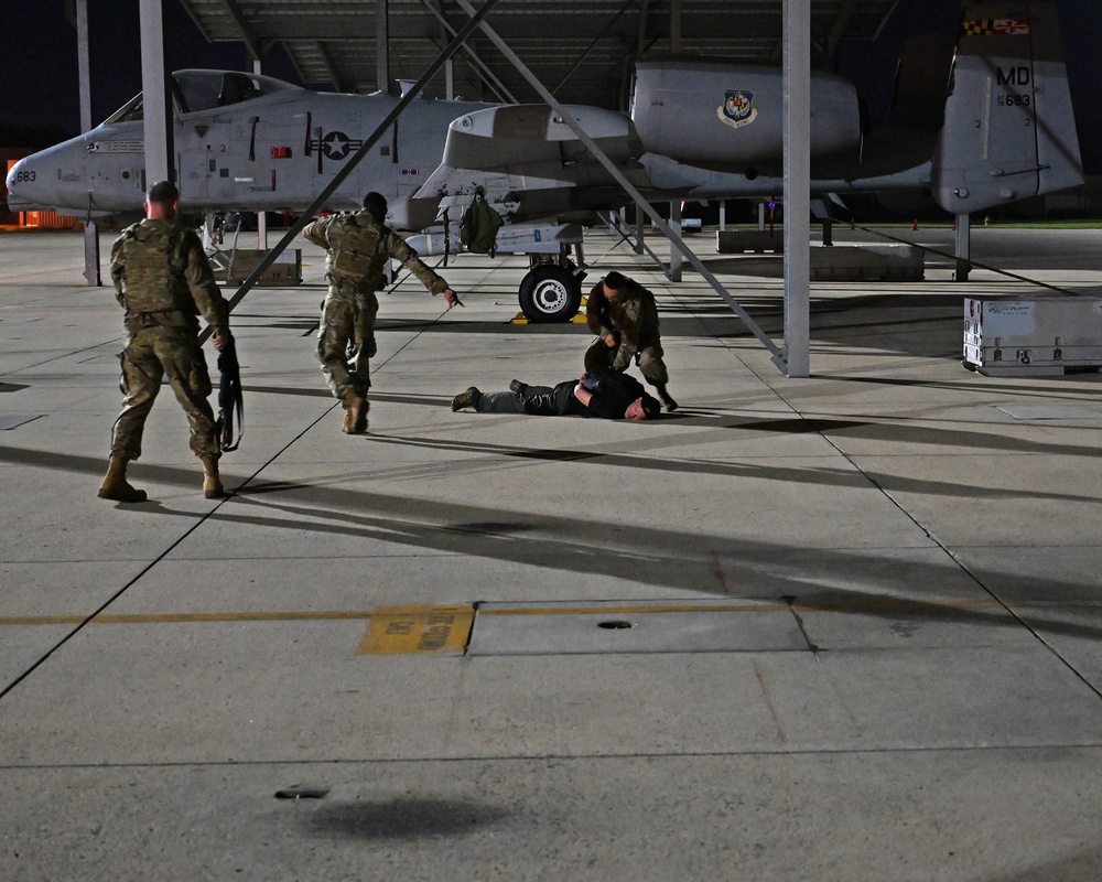 175th Wing's Emergency Response Tested During Exercise