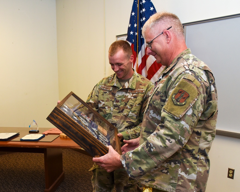 CMSgt Charles Clingman, Jr. Retires