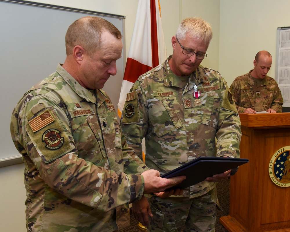 CMSgt Charles Clingman, Jr. Retires