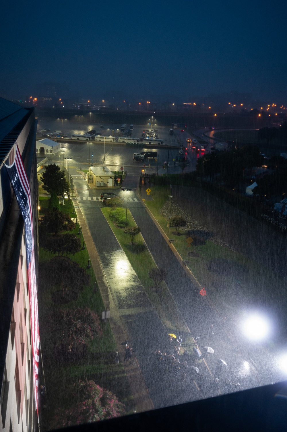 9/11 Flag Unfurling Ceremony